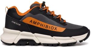 Geox J FLEXYPER PLUS B ABX C Chlapčenské tenisky, čierna, veľkosť