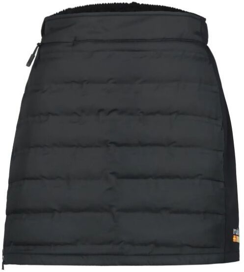 Rukka TUPILA Dámska zateplená sukňa na bežky, čierna, veľkosť