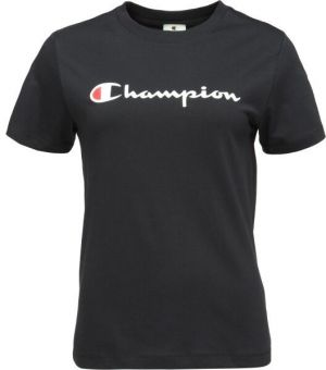 Champion CREWNECK Dámske tričko, čierna, veľkosť
