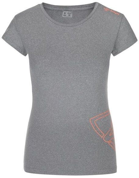 KILPI LISMAIN Dámske technické tričko, sivá, veľkosť