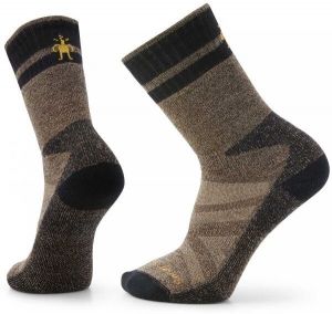Smartwool MOUNTAINEER MAX CUSHION TALL CREW Pánske outdoorové ponožky, hnedá, veľkosť