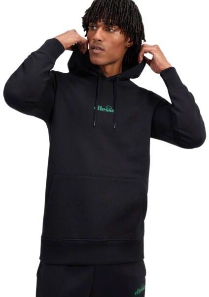 ELLESSE PERSHUTA Pánska mikina, čierna, veľkosť