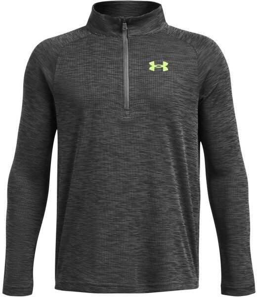 Under Armour TECH TEXTURED Chlapčenské tričko, tmavo sivá, veľkosť L
