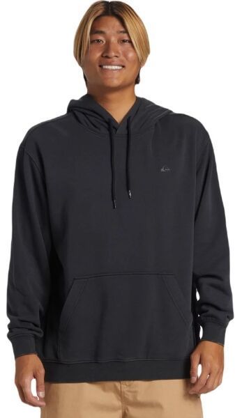 Quiksilver SALT WATER HOODIE Pánska mikina, čierna, veľkosť