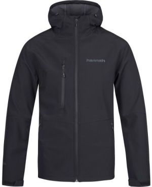 Hannah BRISTON Pánska softshellová bunda, čierna, veľkosť