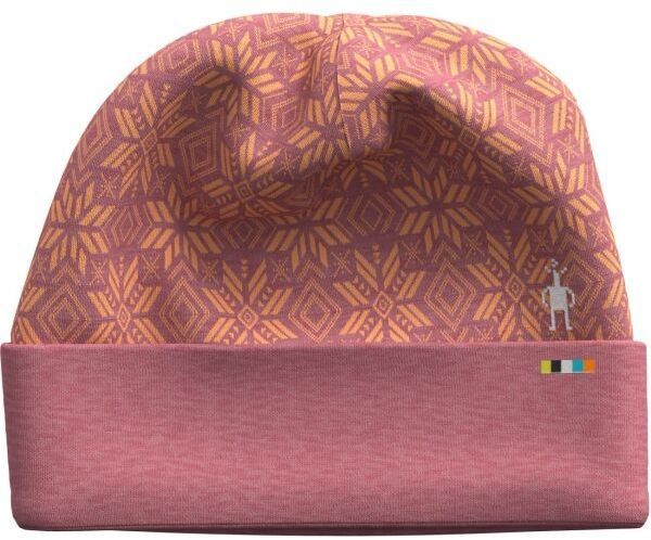 Smartwool THERMAL MERINO REVERSIBLE CUFFED Zimná čiapka, ružová, veľkosť