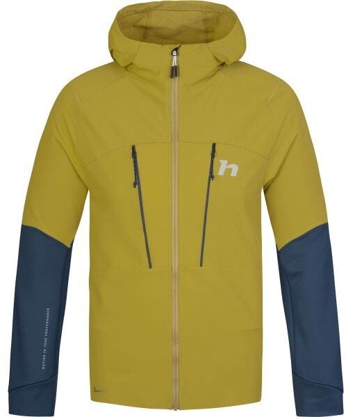 Hannah TRANE HOODY Pánska hybridná bunda, zelená, veľkosť