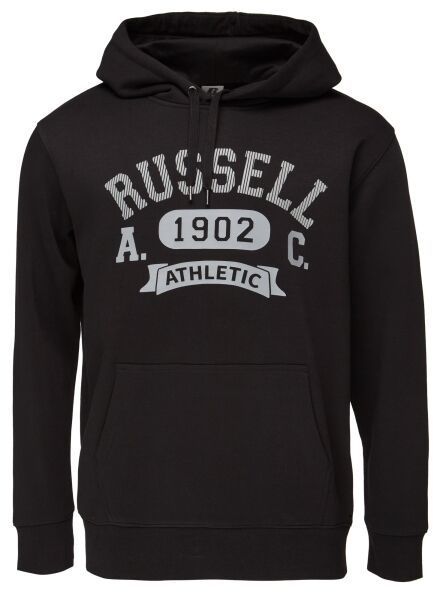 Russell Athletic JOHNY Pánska mikina, čierna, veľkosť