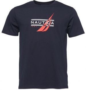 NAUTICA CRAWLEY Pánske tričko, tmavo modrá, veľkosť