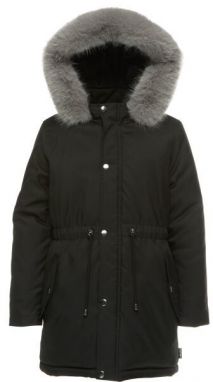 Lewro MARIABELLA Dievčenský zimný kabát, čierna, veľkosť 152-158