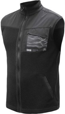 Sensor TEDDY Pánska flísová vesta, čierna, veľkosť