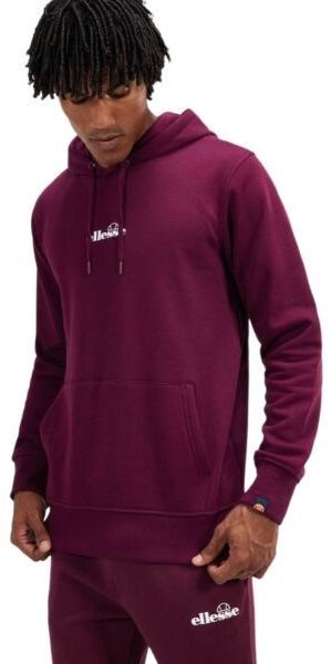 ELLESSE PERSHUTA Pánska mikina, vínová, veľkosť