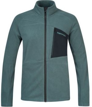 Hannah ARTURO Pánska flísová mikina, tmavo zelená, veľkosť