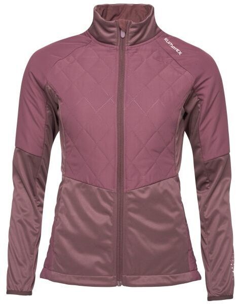 Klimatex NO-WIND LIRA Dámska vetruodolná hybridná bunda, vínová, veľkosť
