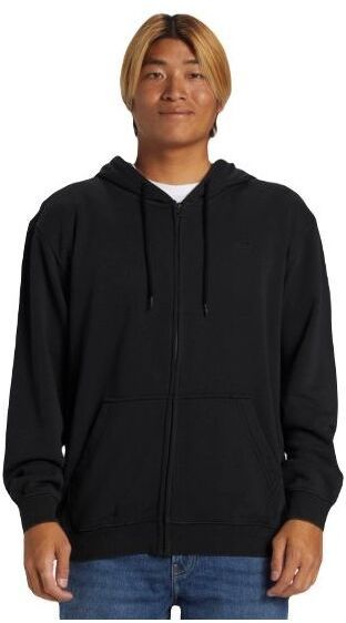 Quiksilver SALT WATER ZIP HOODIE Pánska mikina, čierna, veľkosť