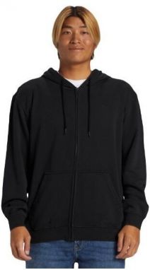 Quiksilver SALT WATER ZIP HOODIE Pánska mikina, čierna, veľkosť