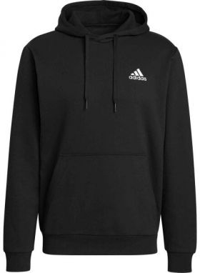 adidas ESSENTIALS FLEECE Pánska mikina, čierna, veľkosť