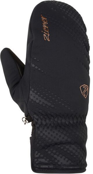 Ziener KAROIA Dámske lyžiarske rukavice, čierna, veľkosť