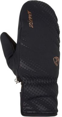 Ziener KAROIA Dámske lyžiarske rukavice, čierna, veľkosť
