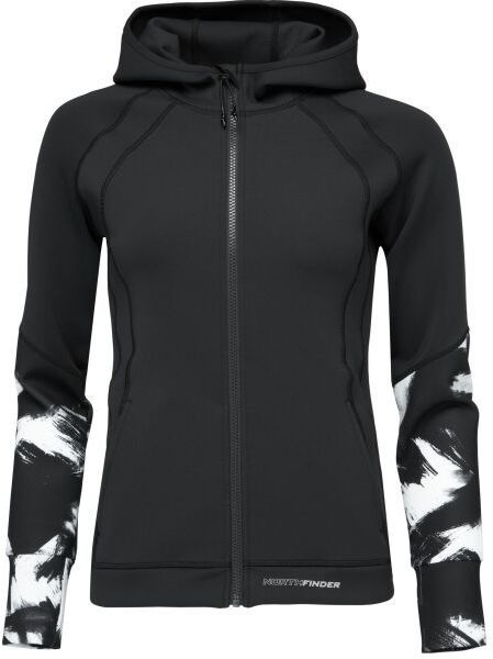 Northfinder TRACI Dámska technická mikina, čierna, veľkosť