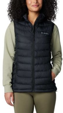 Columbia POWDER LITE VEST Dámska vesta, čierna, veľkosť