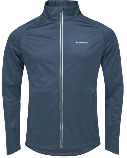 Klimatex NO-WIND VALTARI Pánska vetruodolná softshellová bunda, tmavo modrá, veľkosť