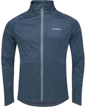 Klimatex NO-WIND VALTARI Pánska vetruodolná softshellová bunda, tmavo modrá, veľkosť