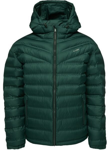 LOAP ITEM Pánska bunda, tmavo zelená, veľkosť