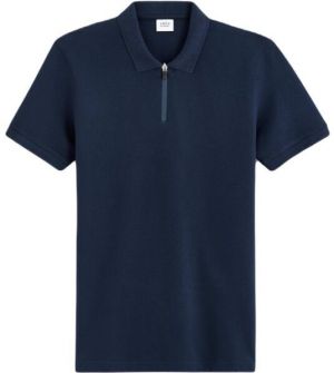 CELIO GEBENOIT Pánske tričko polo, tmavo modrá, veľkosť