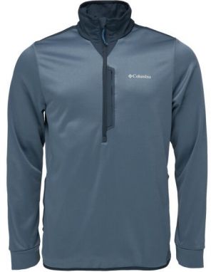 Columbia TECH FLEECE HALF ZIP Pánska flísová bunda, modrá, veľkosť