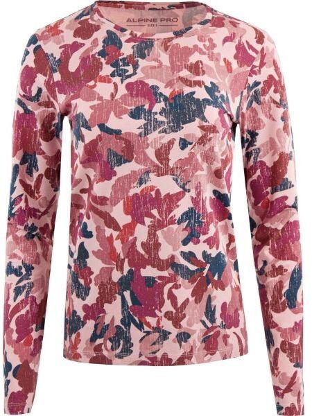 ALPINE PRO XELA Dámske tričko, ružová, veľkosť