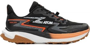 ATOM SHARK TRAIL Pánske bežecké topánky, čierna, veľkosť