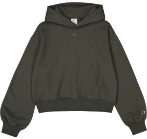 Champion HOODED Dámska mikina, khaki, veľkosť