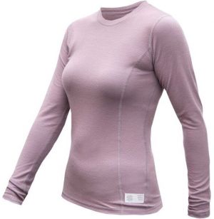 Sensor MERINO DF Dámske tričko s dlhým rukávom, fialová, veľkosť