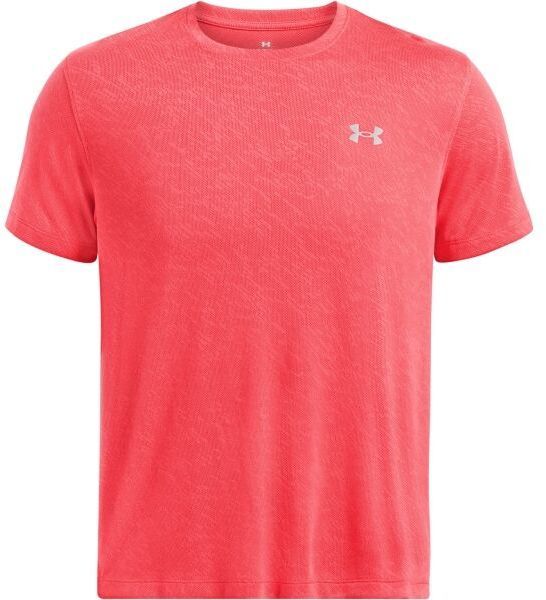 Under Armour LAUNCH CAMO Pánske tričko, červená, veľkosť S
