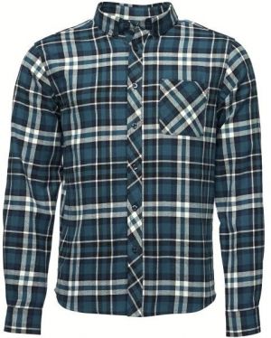 Willard SOT Pánska flanelová košeľa, modrá, veľkosť