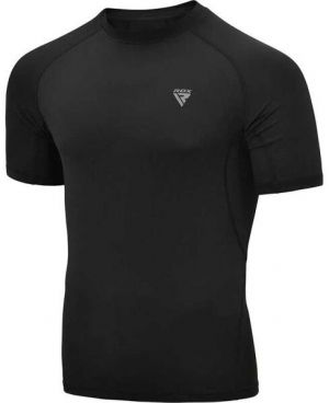 RDX T15 RASH GUARD Pánske športové tričko, čierna, veľkosť XXL