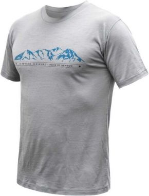 Sensor MERINO ACTIVE MOUNTAINS Pánske tričko, sivá, veľkosť