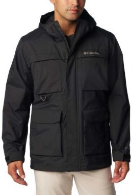 Columbia LANDROAMER™ JACKET Nepremokavá ánska bunda, čierna, veľkosť