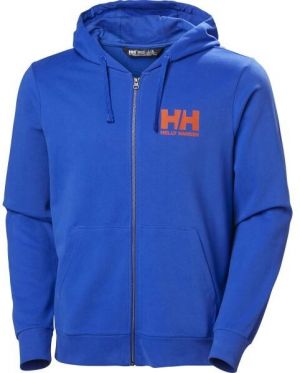 Helly Hansen HH LOGO FULL ZIP HOODIE Pánska mikina, modrá, veľkosť