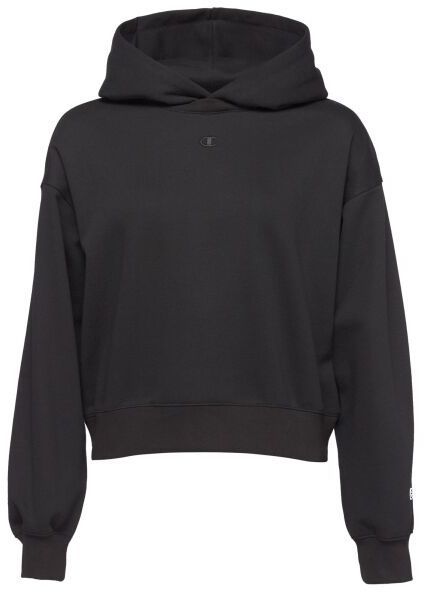 Champion HOODED Dámska mikina, čierna, veľkosť