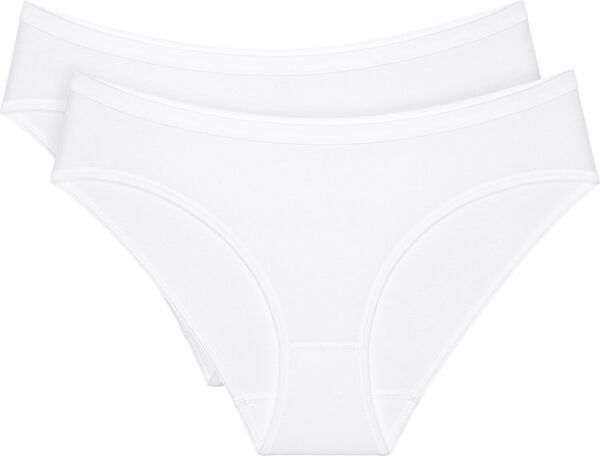 TRIUMPH SENSE OF COTTON TAI 2P Dámske nohavičky, biela, veľkosť
