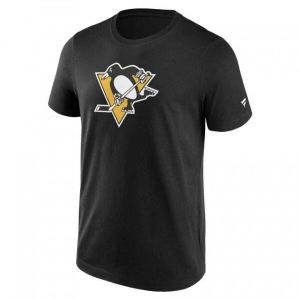FANATICS NHL PRIMARY LOGO GRAPHIC PITTSBURGH PENGUINS Pánske tričko, čierna, veľkosť