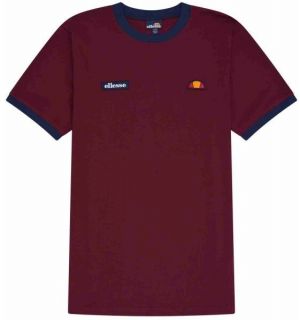ELLESSE FERDORINI Pánske tričko, vínová, veľkosť