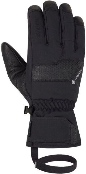 Ziener GENIRO GTX Pánske lyžiarske rukavice, čierna, veľkosť