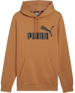 Puma ESS BIG LOGO Pánska športová mikina, hnedá, veľkosť