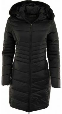 ALPINE PRO CERFA Dámsky zimný kabát, čierna, veľkosť