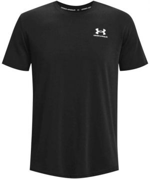 Under Armour LOGO EMB HEAVYWEIGHT Pánske tričko, čierna, veľkosť