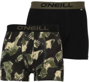O'Neill BOXER 2-PACK Pánske boxerky, khaki, veľkosť