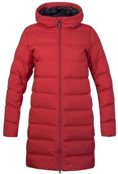 Hannah GAIA Dámsky páperový kabát, červená, veľkosť
